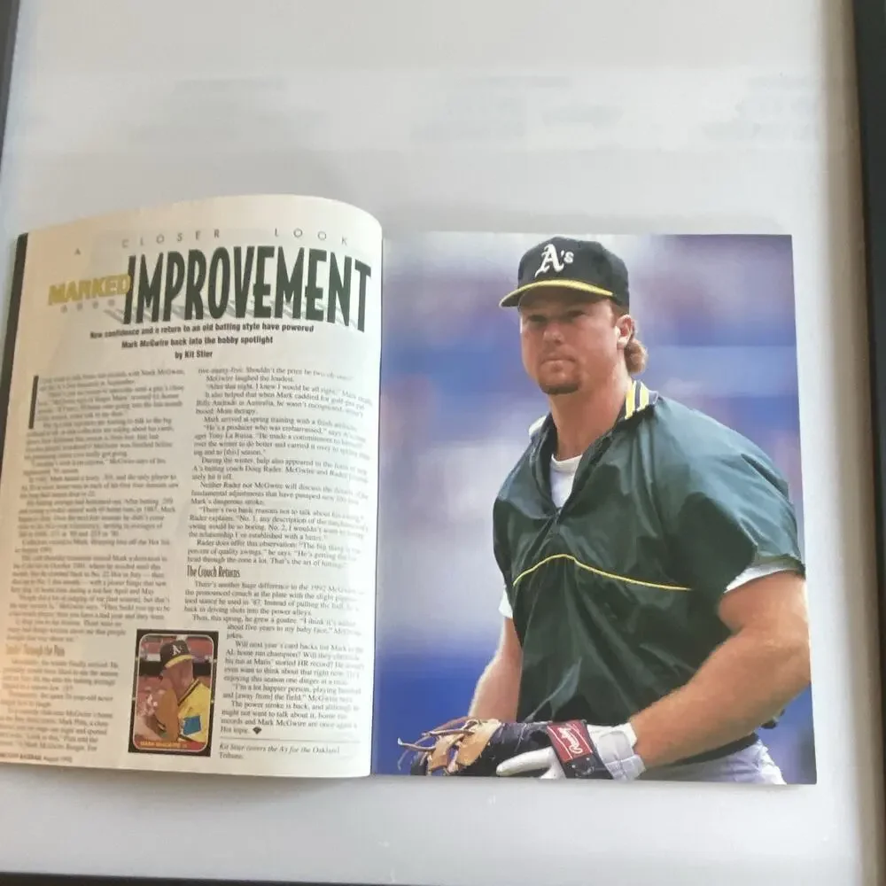 Beckett Baseball Card Monthly Price Guide Magazine August 1992 Issue
